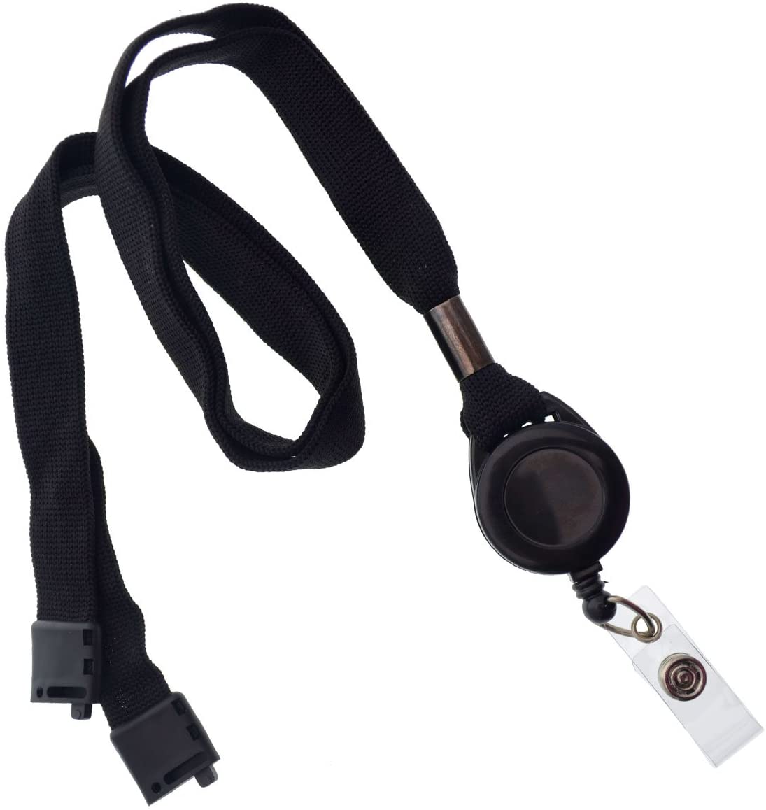 ID Badge Reel Full Color Lanyards With Badge Holder