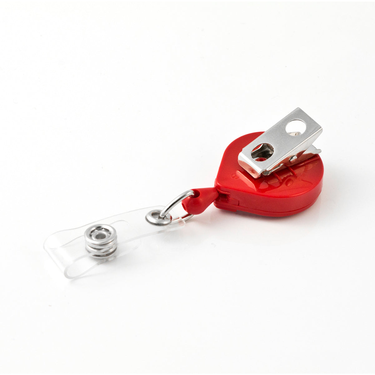 MINI-BAK #69 Red Retractable Reel with 36” Nylon Cord, Vinyl ID Strap and Swivel Clip 0069-005 69