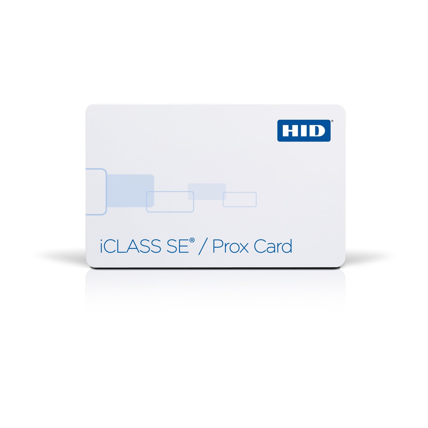 HID iCLASS SE 3150 white dual technology iCLASS SE and Prox card