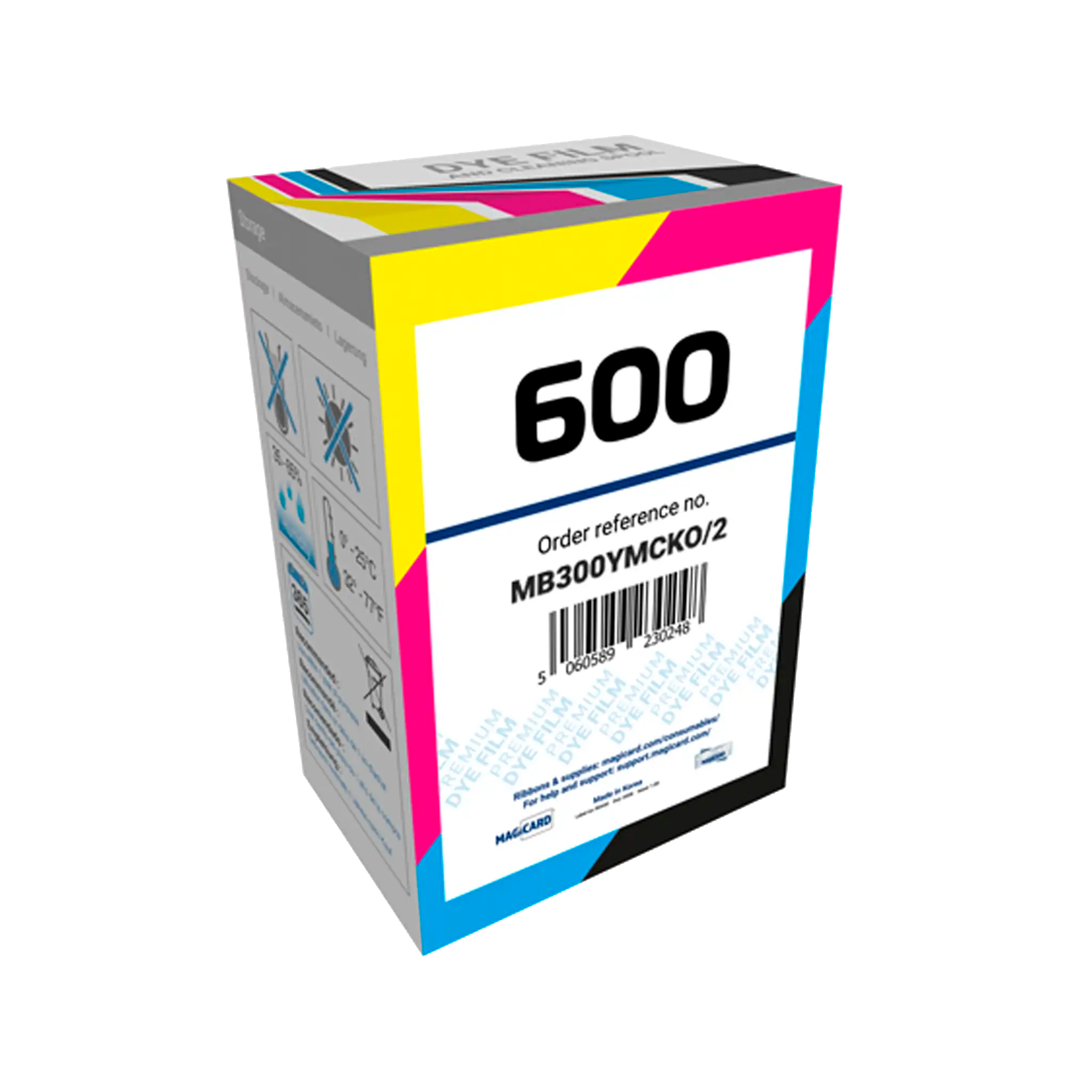Magicard MB300YMCKO/2 Color Ribbon, 300 Prints | Specialist ID