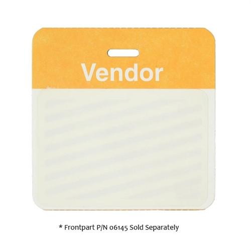 Preprinted Self-Expiring Badge Backpart, Box of 1000 (P/N T59XX)