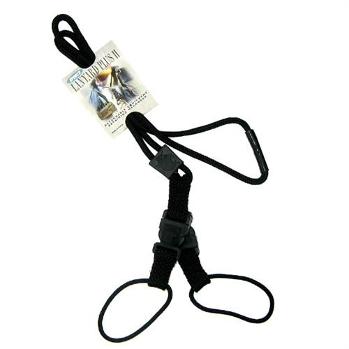 Black EK Lanyard Plus II with Two Detachable Soft End Loops (10760) by EK USA 10760-Black