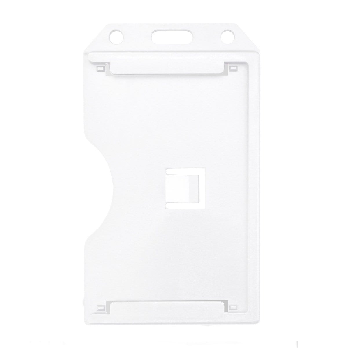 White 2-Sided Rigid Vertical Multi-Card Holder (1840-308X) 1840-3088