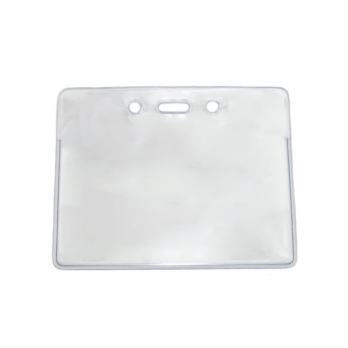 Clear Flexible Vinyl Horizontal Proximity Card Holder (P/N 1840-5000) 1840-5000