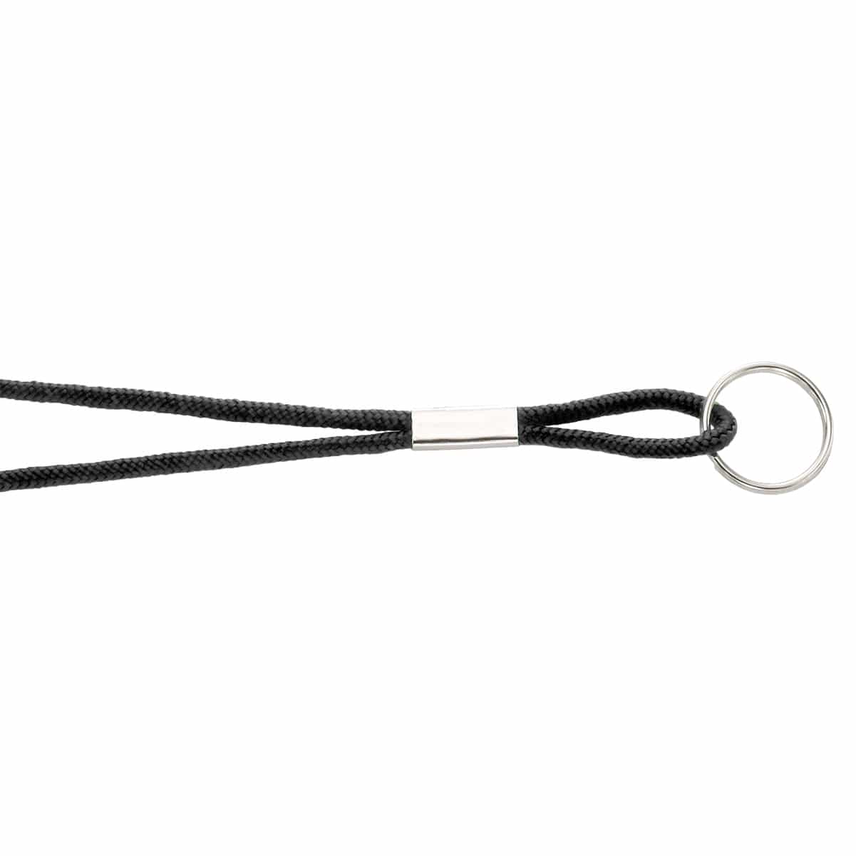 Thin Round Lanyard with Keychain Split Ring (2135-310X)