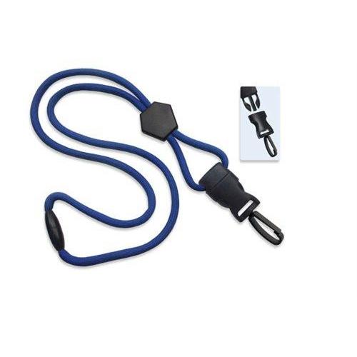 Royal Blue Heavy Duty Breakaway Lanyard with Detachable Plastic Swivel Hook (2135-45XX) 2135-4510