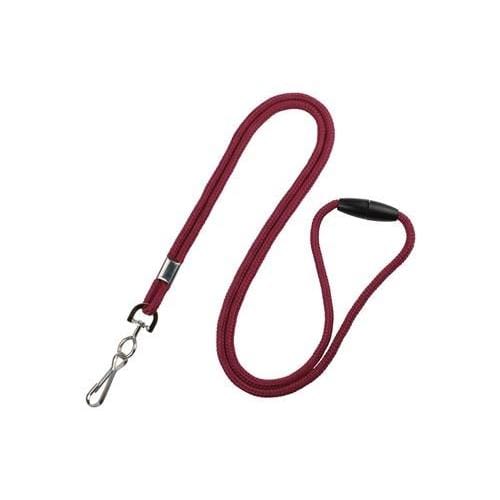 Maroon Round Breakaway Lanyard with Swivel Hook (2137-200X) 2137-2007