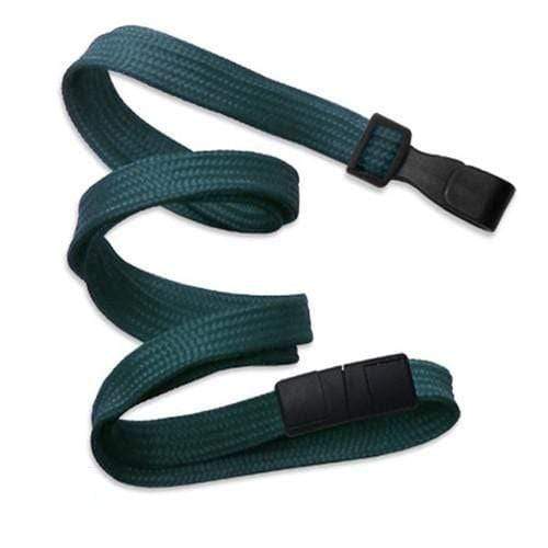 Teal MRI Safe Lanyard with Breakaway Clasp & "No Twist" Plastic Hook (2137-474X) 2137-4751