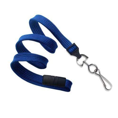 Royal Blue Premium Breakaway Lanyard with Metal Swivel Hook (2137-5001, 50XX) 2137-5002