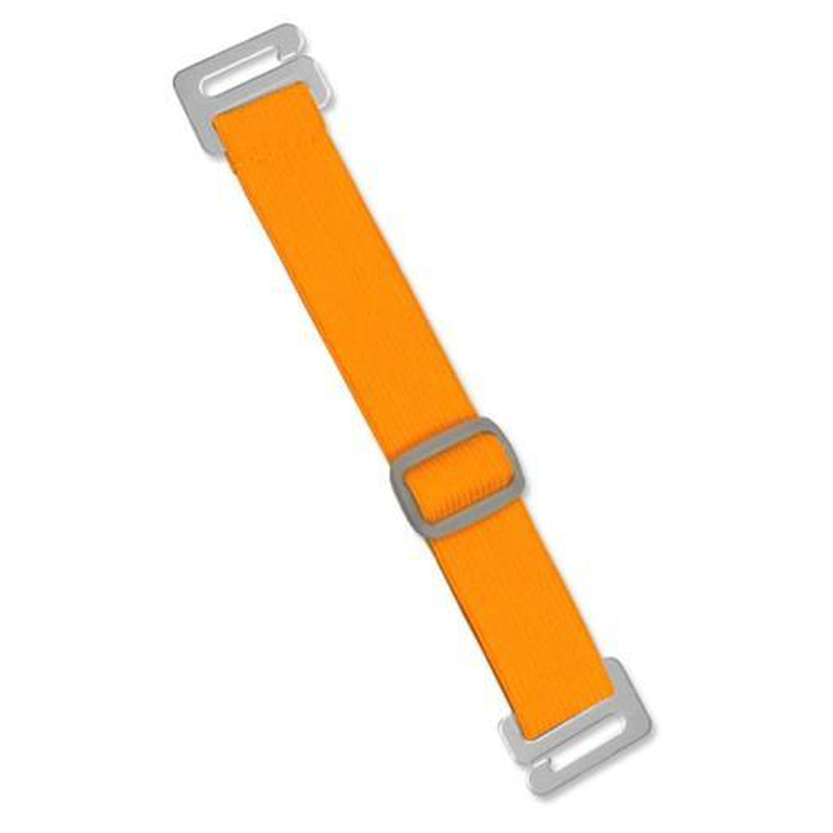 Neon orange antimicrobial elastic armband strap 2145-2013