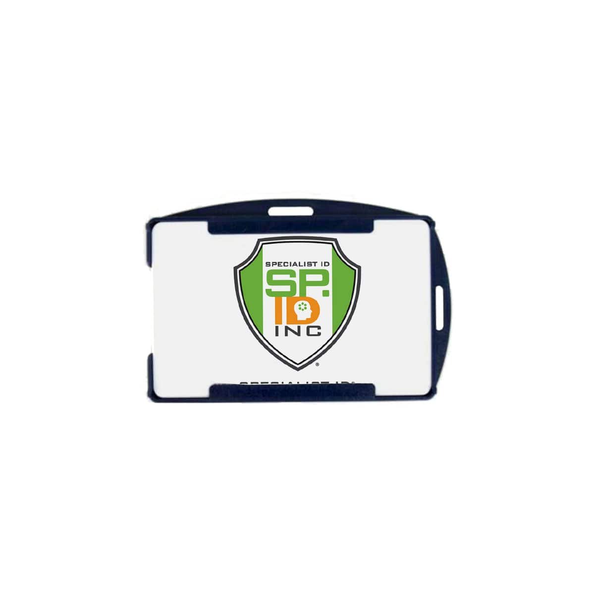 Rigid Open-Faced Single ID Card Holder (P/N AH-075)