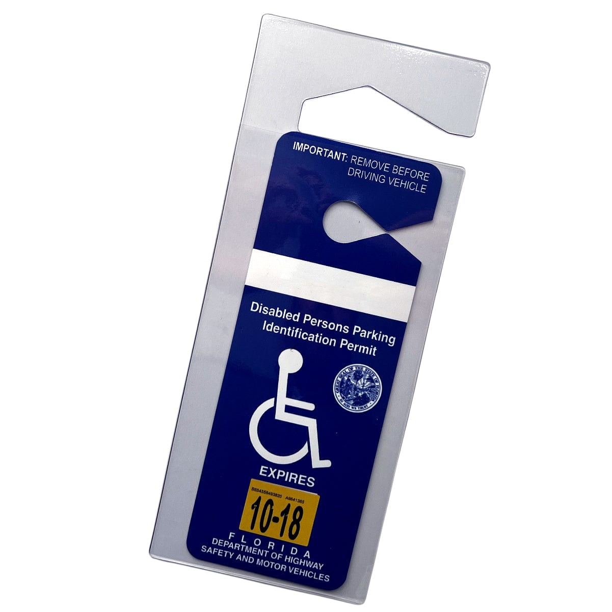 Specialist ID Handicap Hang Tag Holder (SPID-1120)
