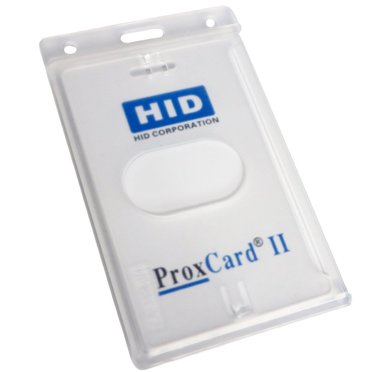 Vertical 70 - 90 Mil ProxCard II / Thick HID Proximity Card Holder (SPID-PROX-V)