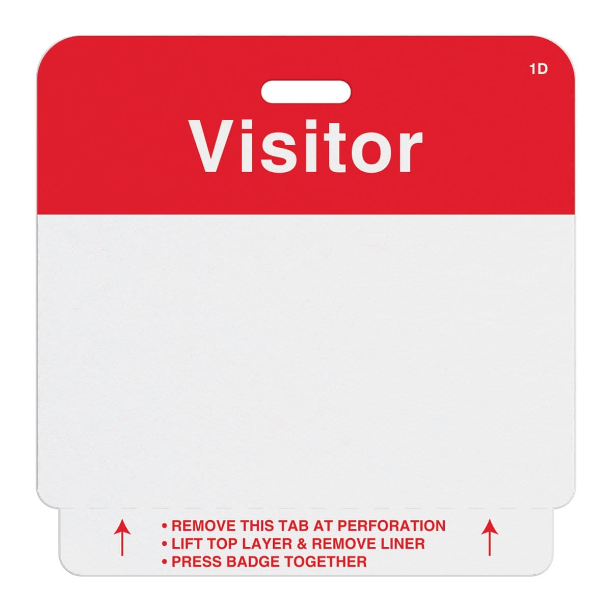 Self Expiring Visitor Temp Badges (P/N T2014) T2014