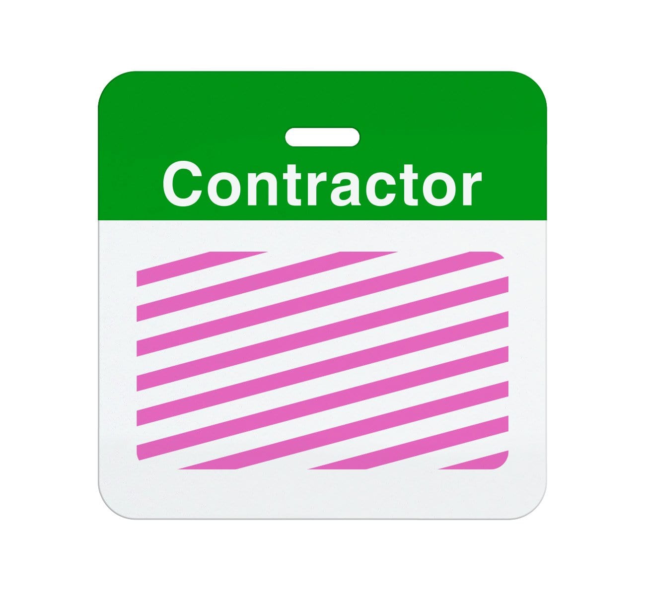 Contractor Preprinted Self-Expiring Badge Backpart, Box of 1000 (P/N T59XX) T5915A