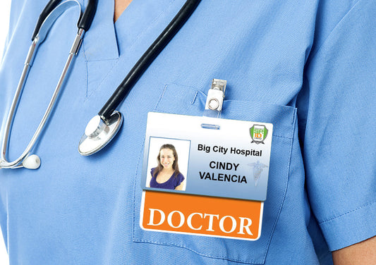 customized badge holder for nurses