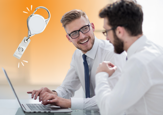 badge reels for employees IDs