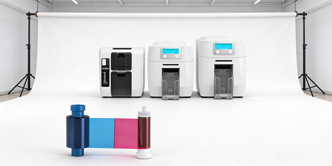 How to replace a ribbon on a Magicard Printer - 300, 600 and Pronto