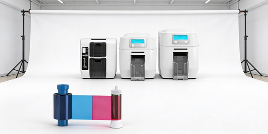 How to replace a ribbon on a Magicard Printer - 300, 600 and Pronto