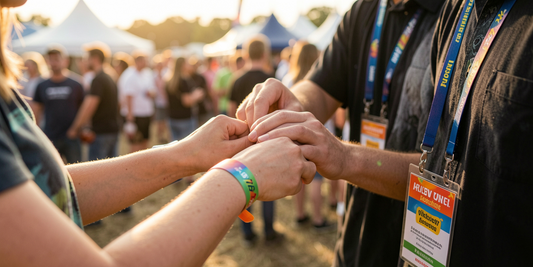 Event Wristbands vs. Lanyards: Choosing Access Control for Festivals, Conferences, and Fairs