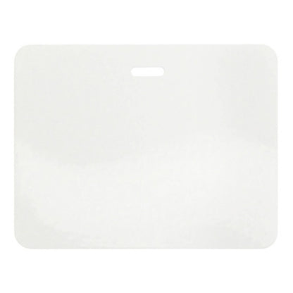 TEMPbadge 05661 Reusable CARDbacker Badge Holder, White, view 2
