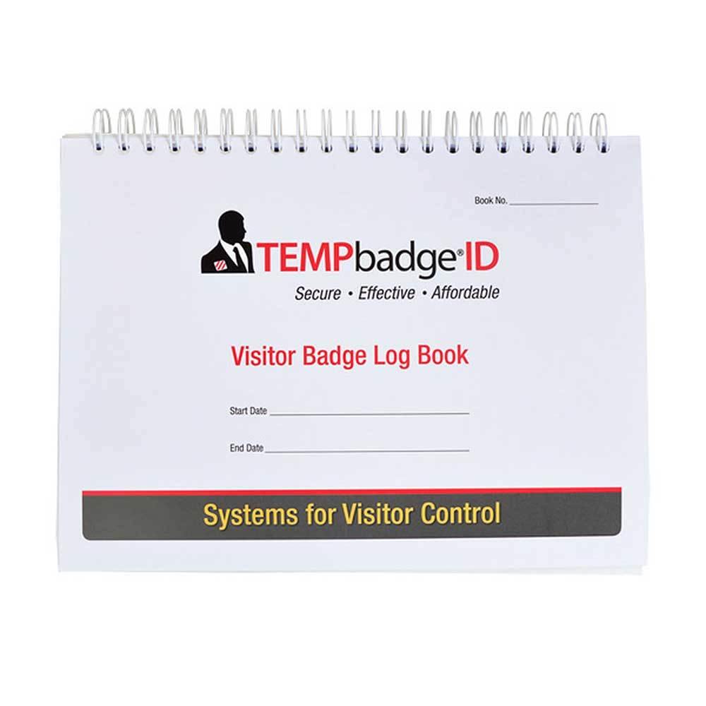 TEMPbadge 05741 Expiring Visitor Badge Log Book, 480 Badges, view 2