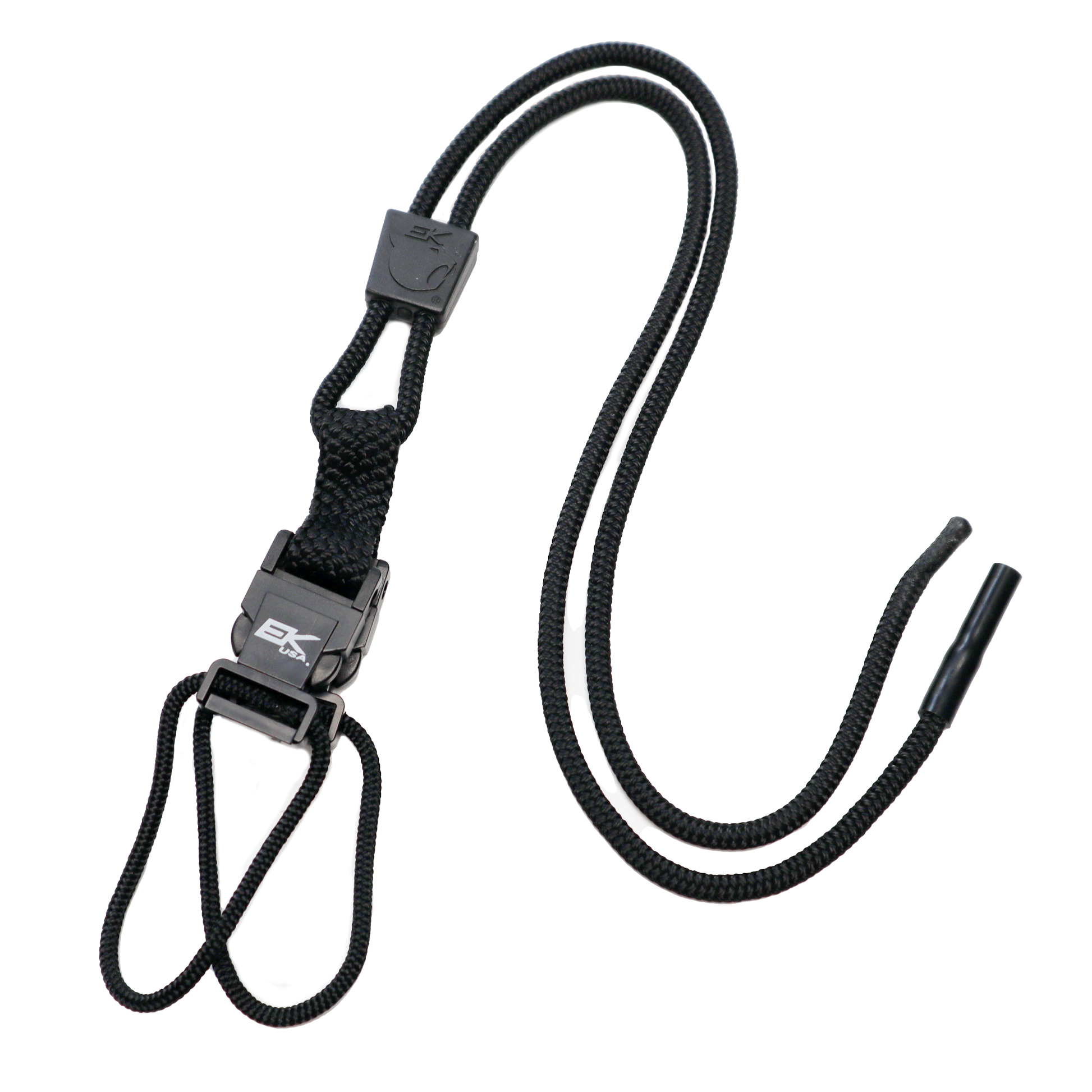 Black EK Lanyard Plus II With Soft Ends and Detachable Nylon Black EK Lanyard Plus II With Soft Ends and Detachable Nylon