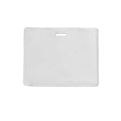 Horizontal Frosted-Back Vinyl Card Holder for Prox Cards (1840-5015)