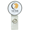 Custom Printed Non-Retractable Badge Reel with Metal Clip (2105-4001) - Add Your Logo