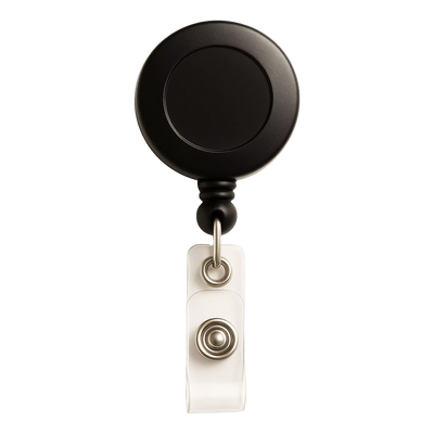 Retractable Badge Reel with Belt Clip and Vinyl Strap (2120-303X)