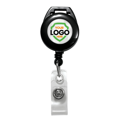 Custom Design Badge Reel that Attaches to Your Lanyard - Add Your Logo