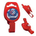 Custom Non-Magnetic Badge Reel with Plastic Clip - No Twist Design - Add Your Logo
