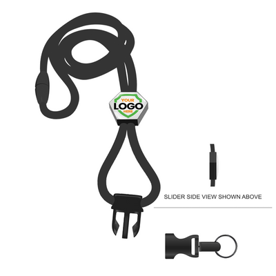 Custom Heavy Duty Breakaway Lanyard With Detachable Key Ring (2135-454X)