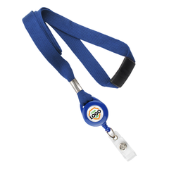 Breakaway Lanyard with Custom Badge Reel Combo - Add Your Logo to Customize, featuring a customizable logo to boost brand awareness. Sold by Specialist ID.