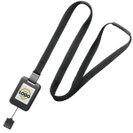 Customizable SlimReel Breakaway Lanyard ID Holder Badge Reel Combo (2138-800X)