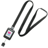 Customizable SlimReel Breakaway Lanyard ID Holder Badge Reel Combo (2138-800X)