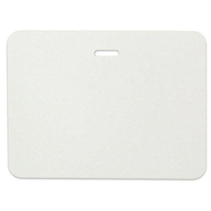 TEMPbadge 04301 Double-Sided CARDbadge, Non-Expiring, 3 x 4