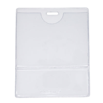 Premium Vinyl Horizontal BadgeBottom with Slot - Holder Only