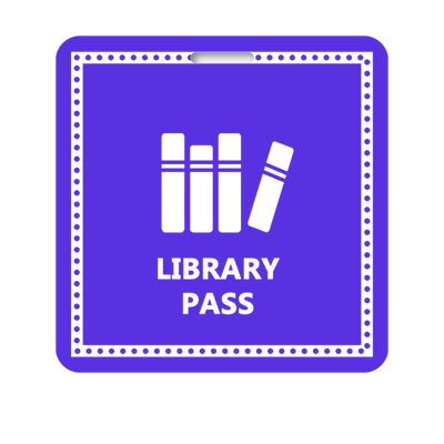 Custom Hall Pass Badges - Design Your Own Passes for School, Hospital, Events by Specialist ID