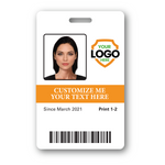 Custom Printed Photo ID Badge