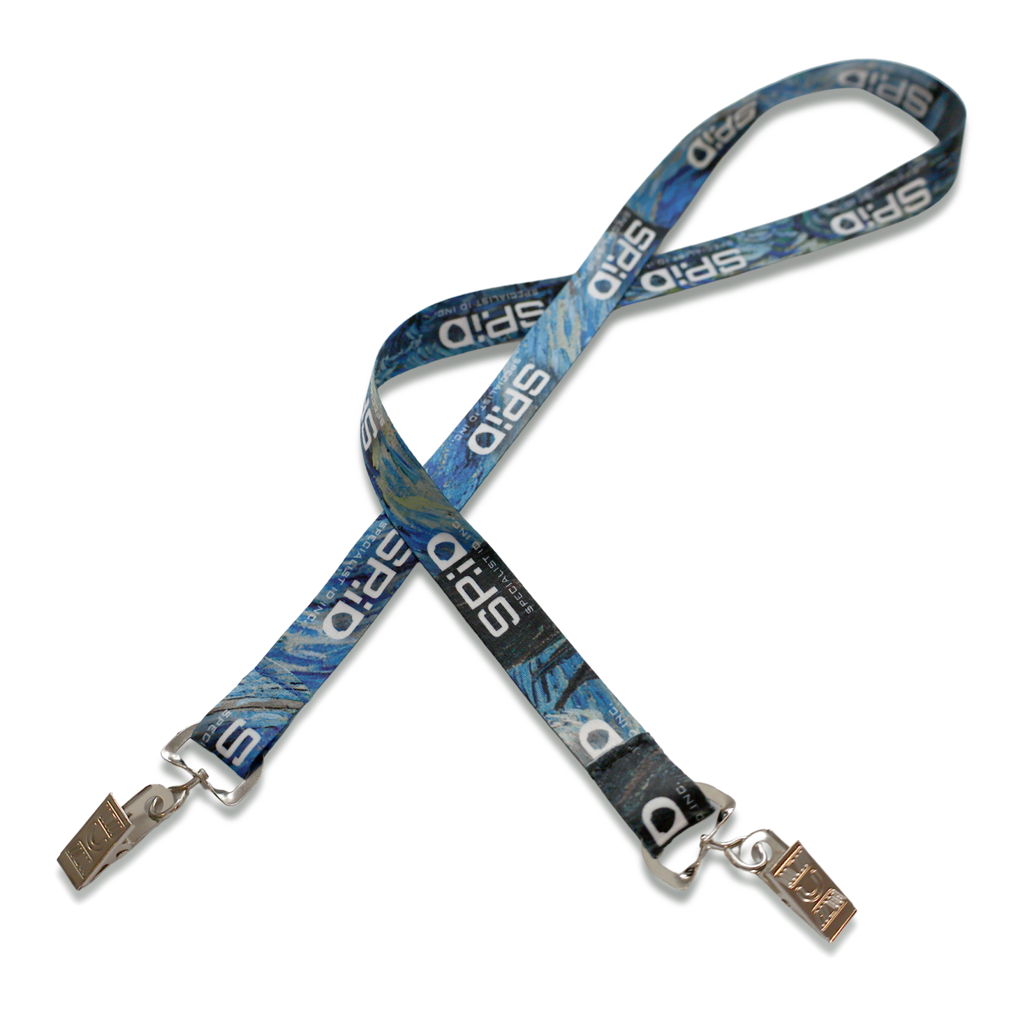 Custom Double Ended Lanyards with 2 clips, personalized with your logo, text, or artwork—perfect for event ID badges and name tags to showcase your brand at any event.
