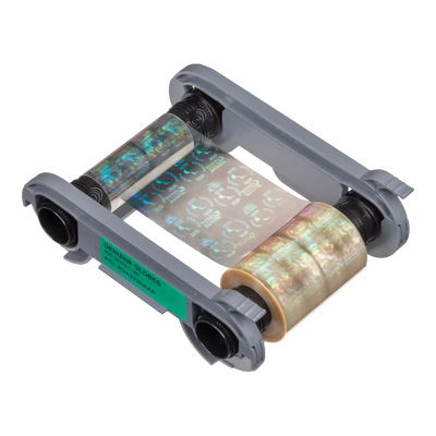 Evolis RVA222NAAA Hologram Varnish, Tamper-Evident “Genuine Globes” Security Finish for Primacy 2, Avansia, and Zenius with Lamination