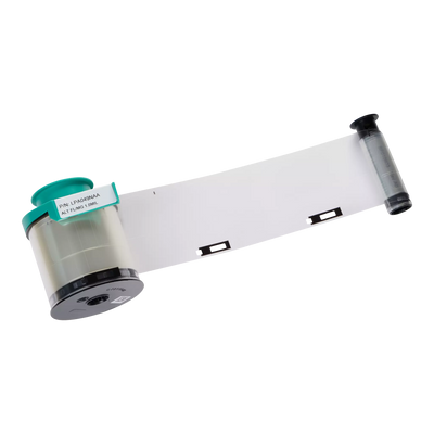 Evolis LPA049NAA Alternate Clear Patch Ribbon 1.0 MIL Full / Mag Cut - 600 Prints, Compatible with Primacy and Primacy 2 Laminator