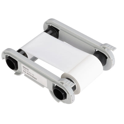 Evolis RCT015NAA White Monochrome Ribbon for the Zenius and Primacy ID Card Printers, 1000 Prints