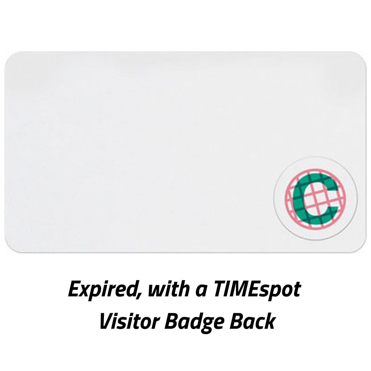 TEMPbadge T6136 TIMEspot Expiring Indicator, 1-Day, Green C, expired state