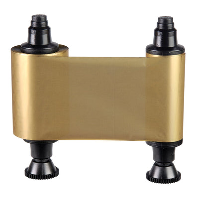 Evolis R2016 HighTrust Metallic Gold Monochrome Ribbon for the Quantum 2 and Securion, 1000 Prints