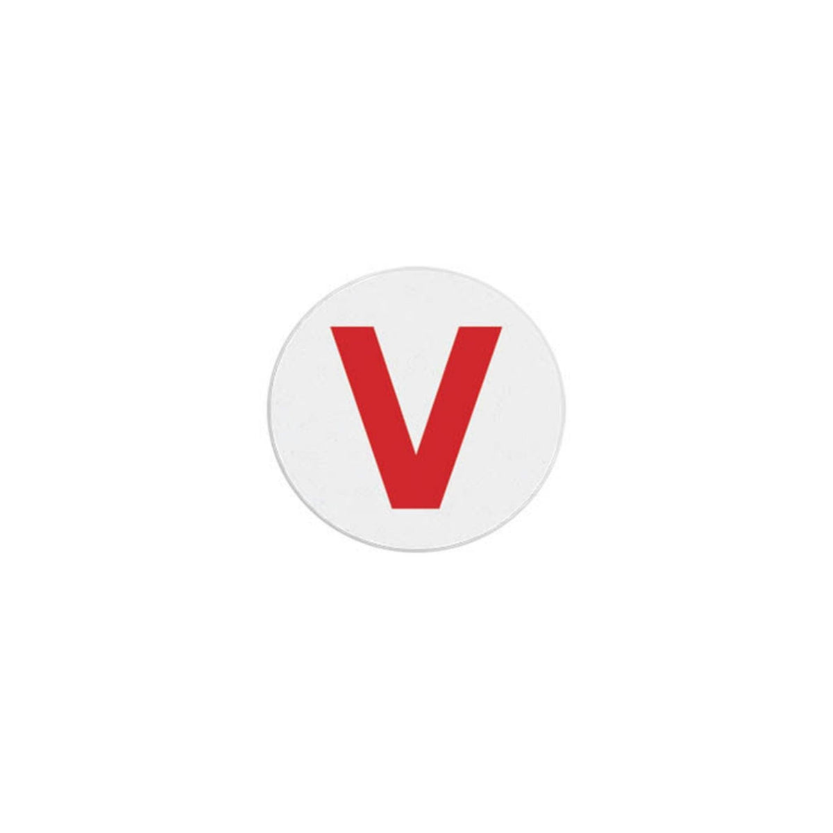 TEMPbadge T6222 TIMEspot Expiring Indicator, 7-Day, Red V
