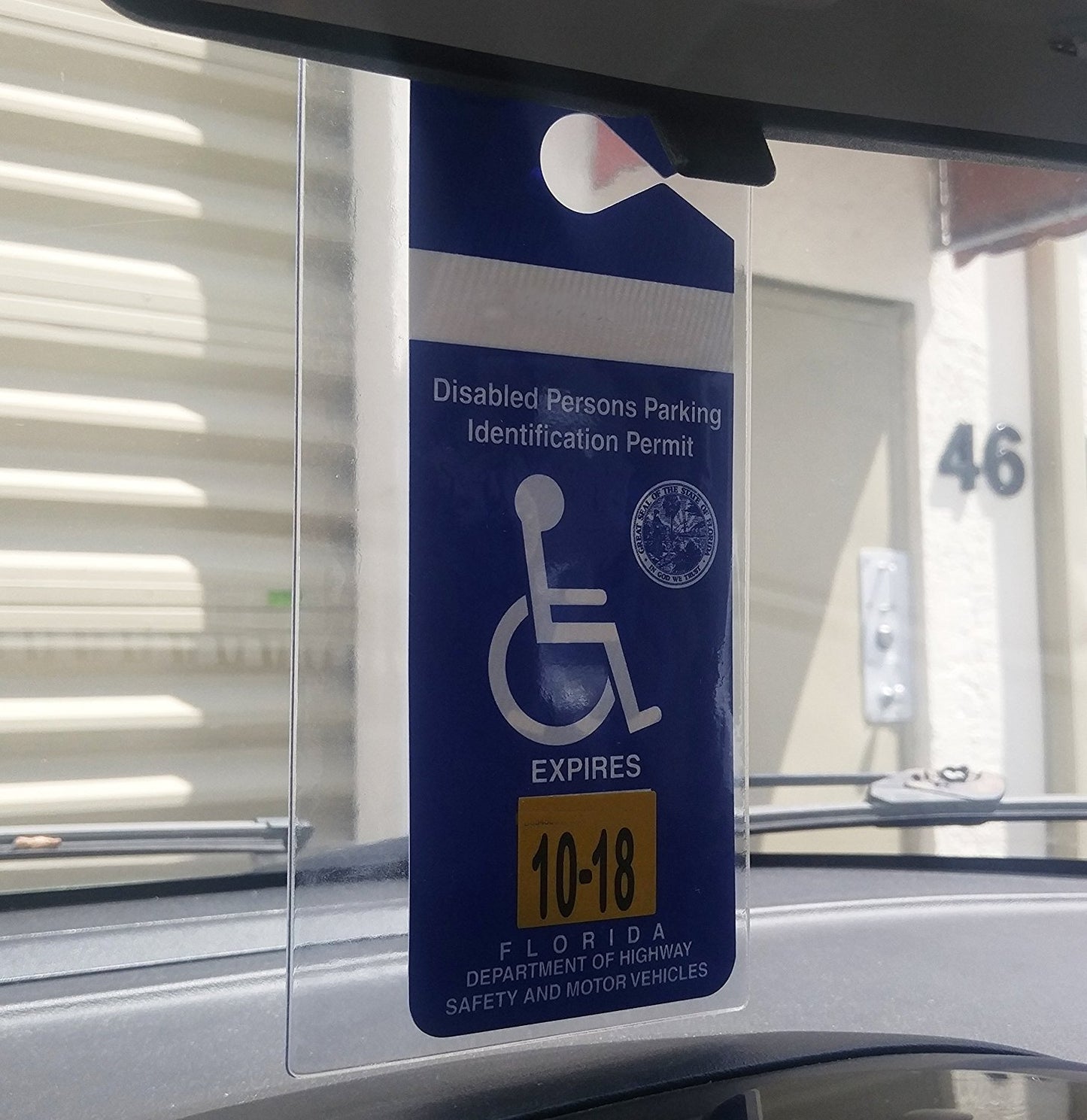 Specialist ID Handicap Hang Tag Holder (SPID-1120)