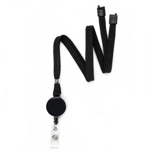 The Breakaway Badge Lanyard with Retractable Reel (SPID-210X) provides secure, hands-free ID access with its retractable reel and breakaway design.