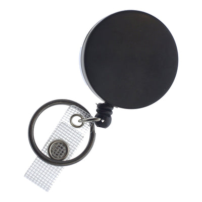 Heavy Duty Metal Badge Reel with Belt Clip, Key Ring & Badge Strap (SPID-3180)